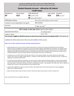 Screenshot of UK Truth in Savings Disclosure